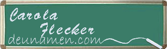 Carola Flecker Visitenkarte